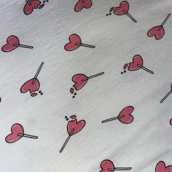 Garage - Lollipop Cropped Lounge Tee - Picture 3 of 4